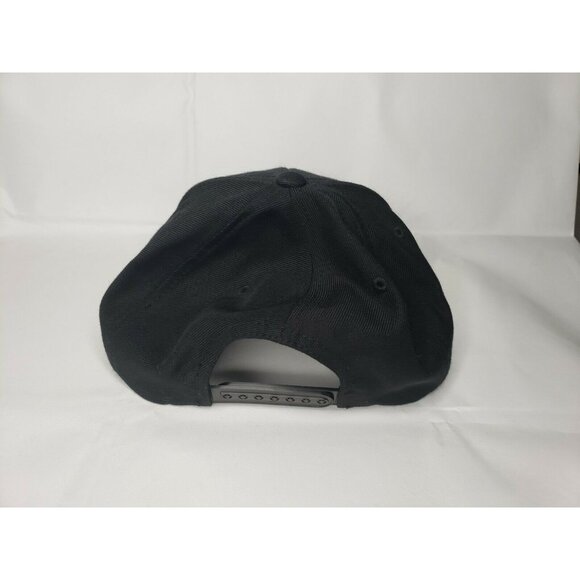 The Classics Yupoong Rose with Gold Crown Snapback Hat – Black Embroidered Acryl - Picture 5 of 9